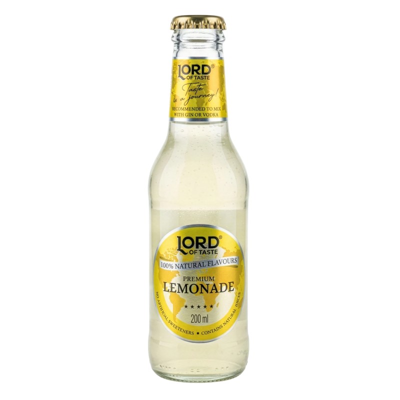 Lord of Taste, premium Lemonade (lemoniada klasyczna) 200ml x 12 sztuk