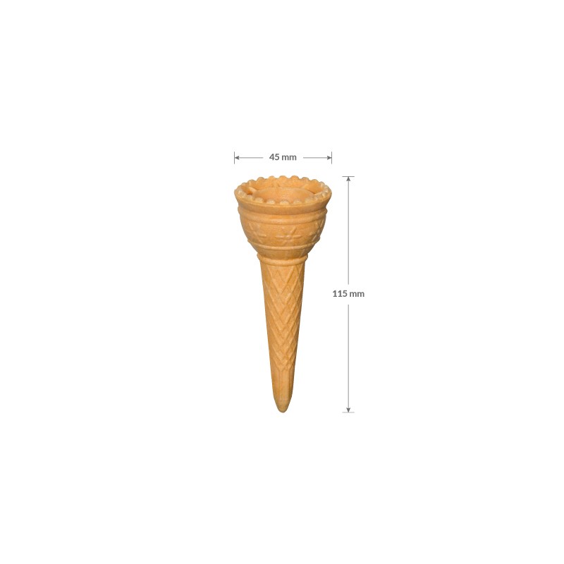 Wafel - Rożek mały 45x115, 700szt.